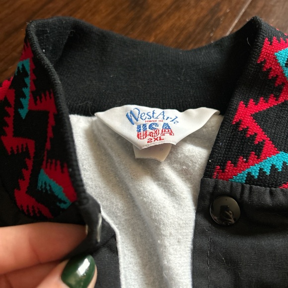 Vintage KC chiefs button up jacket - Picture 2 of 3